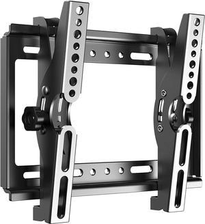 Tilt TV Mount for Most 1442 Inches Flat Curved Screen TVs and Monitor Fit 22 24 27 32 39 40 Universal Slim Profile Wall Mount Bracket Loading 55lbs Max VESA 250x210mm Small TV Wall Mount
