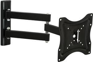 Mount-It! TV Wall Mount Bracket Full Motion Computer Monitor Arm, Swivel Tilting Corner Bracket for 23 - 42 inch Screen LCD LED Plasma 4K Flat Panel Screen TV, up to VESA 200 66 Lb Capacity (MI-2041L)