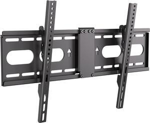 Low-Profile Tilt TV Wall Mount Bracket, Universal TV Mount for 32-75 Inch Flat Screen TVs, Fits 16"-24" Studs, Max VESA 600x400mm, Holds up to 132lbs, Sturdy and Space-Saving Design