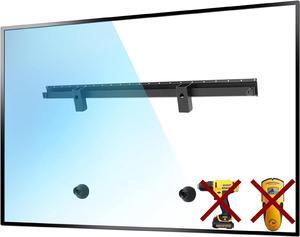 No Stud TV Wall Mount,No Drill TV Mount for 22-55 in,Drywall Studless TV Wall Mount with Clear Instructions,Low Profile Hangsmart TV Mount with Sturdy Design,Easy to Install for Bedroom,Living Room