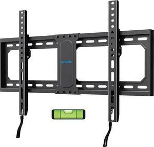 Fixed TV Wall Mount for 37-82 Inch TVs, Low Profile TV Mount Fits 16", 18", 24" Studs, Wall Mount TV Bracket with Quick Release Lock, Max VESA 600x400mm, Holds up to 132 lbs by USX STAR