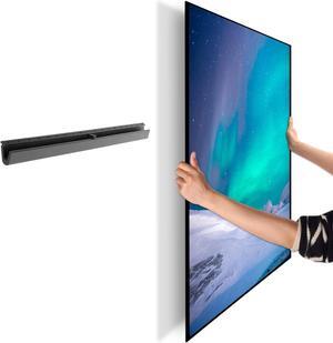 No Stud TV Mount, Wall TV Bracket Hanger for 12-55 inch Flat Screen TVs, No Drill, No Anchors, 1 Minute Install, All Hardware Included
