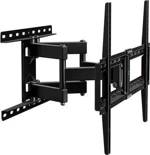 HOME VISION TV Wall Mount Full Motion for Most 32-84 inch TVs up to132lbs, TV Mount Swivel and Tilt with Dual Articulating Arms, TV Mount Wall Bracket Max VESA 600x400mm, Fits 12/16" Wood Stud