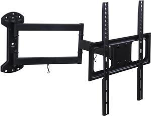 Mount-It! Full Motion TV Wall Mount | Long Arm TV Mount with 24 Inch Extension | Fits 32 to 55 Inch TVs with Up to VESA 400 x 400, 77 Lbs Capacity