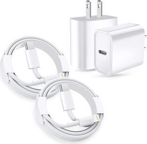 iPhone 13 14 Charger Cable,[Apple MFi Certified]2Pack iPhone Fast Charger 20W Type C Wall Charger Travel Plug Adapter USB C to Lightning Cable for iPhone 14/13 Pro Max/13 Mini/12/12 Pro Max/11 Pro Max
