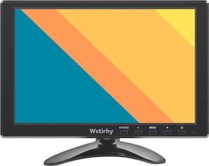 10.1 inch Small Monitor (1920x1200) 178° Screen Display with HDMI VGA AV BNC USB for PC Laptop Computer, Kitchen Monitor Built-in Speaker, VESA, Remote Contro