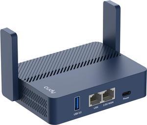 Cudy TR3000 Pocket-Sized Wi-Fi 6 Wireless 2.5Gb Travel Router | WiFi Router | OpenVPN, Wireguard, Connect to Public & Hotel Wi-Fi login Page, RV
