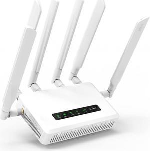 GL.iNet GL-X3000 (Spitz AX) 5G NR AX3000 Cellular Gateway Router, Wi-Fi 6, Detachable Antennas, Dual-SIM, RV, T-Mobile & AT&T IoT Device Certified