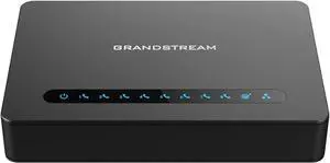 Grandstream Powerful 8-Port FXS Gateway with Gigabit NAT Router (HT818)