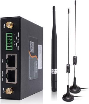 4G VPN Router, Industrial 4G LTE WiFi Router 3G/4G Yeacomm YF325 Wireless Modem Router Unlocked with Dual Sim Card Slot,B2/4/5/12/13/17/66/71 US Full Frequency Band Supported