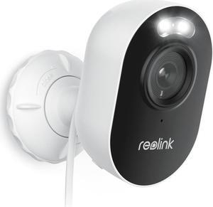 REOLINK Lumus, Upgraded 2K 4MP Outdoor Security Camera with Spotlights, 2.4/5GHz Dual-Band WiFi Camera Plug in, Smart Person/Vehicle/Animal Detection with Instant Alerts, Two-Way Talk, Local Storage