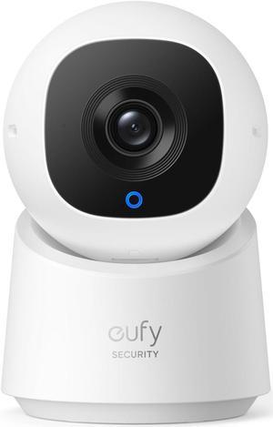 eufy Security Indoor Cam C210, 1080p Resolution Security Camera with 360° PTZ, Plug-in Security Indoor Camera with 2.4G Wi-Fi, Human/Motion AI, Night Vision, AI Tracking