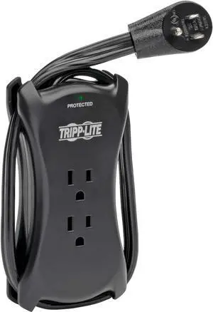 Eaton TRAVELER3USB Travel Power Strip & USB Charger, Flat Plug, 1050 Joule Surge Protector, 2 USB Ports, 3-Outlets, 18" Cord & Cable Wrap, $25,000 Insurance Eaton TRAVELER3USB Travel Power Strip & USB Charger, Flat Plug, 1050 Joule Surge Protector, 2 USB Ports, 3-Outlets, 18" Cord & Cable Wrap, $25,000 Insurance