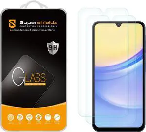 (2 Pack) Designed for  Galaxy A15 5G Tempered Glass Screen Protector Anti Scratch Bubble Free
