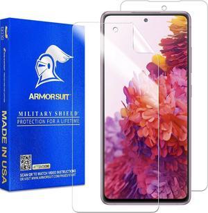 ArmorSuit 2 Pack Screen Protector Designed for Samsung Galaxy S20 FE 5G (6.5 Inch, 2020 Release) Case Friendly MilitaryShield HD Clear Film - Made in USA