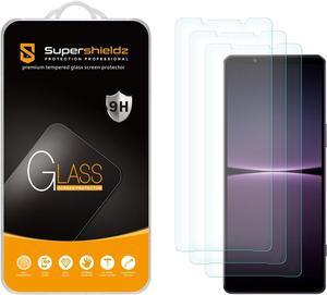 Supershieldz (3 Pack) Designed for Sony (Xperia 1 V) Tempered Glass Screen Protector, Anti Scratch, Bubble Free