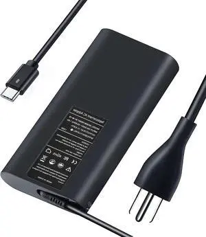 130W 100Watt Charger for  130W Laptop Charger USB C Compatible with  XPS 17 15 2in1 9575 9700 9500 9510 Precision 3580 5550 5530 2in1 Latitude 7410 7310 7210 5510 Type C Computer Power Cord