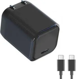 30W USB C GaN Charger, Sisyphy Super Mini Fast Charger [GaN Tech] PD3.0 QC3.0 PPS, Compatible for Surface, iPhone 14 13 12 Series, Galaxy S22 Ultra, MacBook and More USB C Laptops and Phones