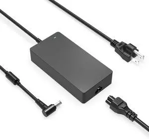 180W Laptop Charger Fit for Asus FX505 FX506 FX505D FX505G FX506L, UL Safety Listed, 10Ft Power Cord, TUF Gaming F15 FX505DD FX505DT FX505DU FX505DY FX505GT FX505GD FX505GE FX506LI FX506LH FX506LU