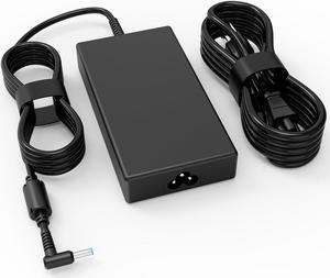 120W 19.5V 6.15A AC Charger for HP USB-C Dock G5 5TW10UT 5TW10AA USB-C/A Universal Dock G2 5TW13AA Envy 15 17 Series Omen 15-5000 5100 5200 710415-001 L41856-001 Power Supply Adapter Cord