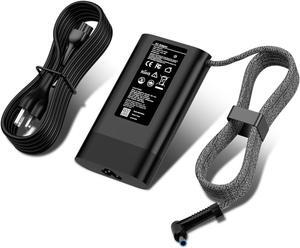 65W AC Adapter Laptop Charger Replacement for HP Laptop Charger Including Pavilion X360 Elitebook Envy X360 Probook Spectre Stream Chromebook Pavillion Computer Notebook Power Cord Plug Blue Tip