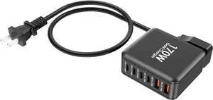 CHIPOFY 170W USB C Charger, GaN Charger Station PD 3.0Type C 100W Super Fast Charging 60W Portable Travel USB C Power Adapter for MacBook Pro,Dell,HP,Lenovo,Surface Series,iPhone,iPad,Galaxy etc