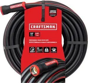 Craftsman 5/8 in. D X 50 ft. L Heavy Duty Professional Grade Garden Hose