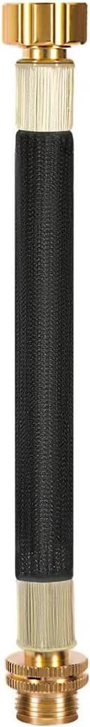 persevere 0.8ft Garden Hose Extension Flexible Water Hose Adapter Short Connector Hose with Integrated Spiral Tube for Hose Reel/RV/Dehumidifier