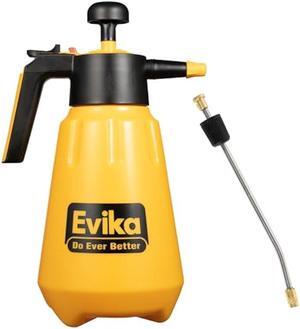Handheld Pump Garden Sprayer, 0.52 Gallon Pressure Sprayer with Safety Valve, Adjustable Nozzle, for Home Cleaning and Plant Mist, 2.0L Capacity