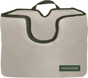 Expandable Garden Hose Holder by Hose Pocket  Store Your Expandable Garden Hose Neatly and Simply  Size Large Designed For 50-100 ft. Hose (Large)