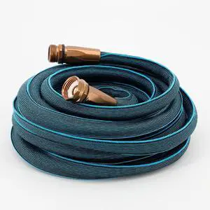 Expandable Garden Hose 50FT (storage length 25FT), No Kink Flexible Hose for Outdoor, Lightweight and Kink-Free Expanding Pipe, Heavy Duty Retractable Stretch Hose, US Invention Patent