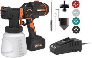 WORX NITRO 20V Cordless Paint Sprayer Power Share with Brushless Motor