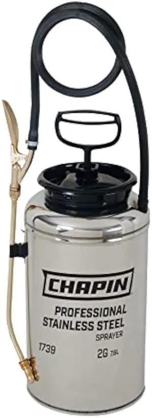 Chapin 1739 Industrial Stainless Steel Sprayer for Fertilizer, Herbicides and Pest
