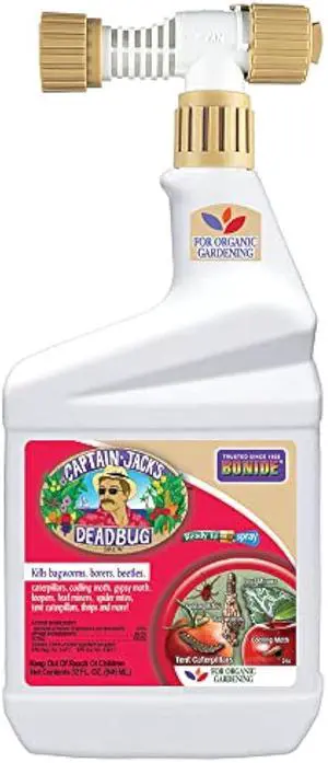 Bonide Captain Jack's Deadbug Brew, 32 oz Ready-to-Spray Outdoor Insecticide and Mite Killer for Organic Gardening
