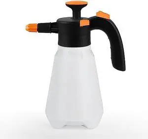 0.4 Gal Plastic Empty Spray Bottle, Hand Held Pressure Pump Sprayer Plant Mister with Adjustable Nozzle, Multi Purpose Sprayer for Gardening, Lawn, Plants Watering, Cleaning, Car Washing