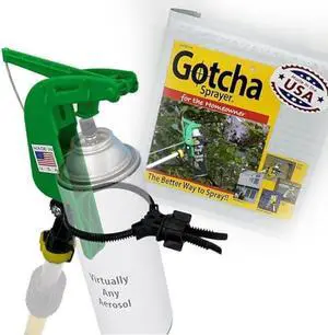 Homeowner Adapter(GSH0104) Spray Aerosol Cans From The End Of An Extension Pole(sold separately) Wasp and Hornet Spray,Spider Removal,Tree Prunning Window Cleaner, Lubricant,Spray Paint
