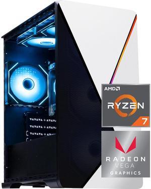 Synvisus Gaming PC - AMD Ryzen 7 5700G 8 core 3.8GHz(up to 4.6GHz) - 16GB DDR4 3200MHz - 1T M.2 NVMe - Windows 11 pro - WIFI - Gaming desktop