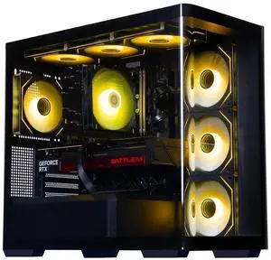 ICEWOLF Gaming Desktop, Ryzen 7 7800X3D, NVIDIA RTX5060Ti ,32GB DDR5 RAM, 1TB M.2 NVMe,Windows 11 ,WIFI, ARGB Fans, AI Ready,Prebuilt Gaming Pc,new computer