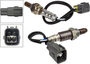 4Pcs O2 Oxygen Sensor Upstream & Downstream For 2008-2006 BMW 750I 4.8L