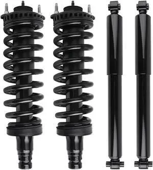 For Envoy Trailblazer Ascender Rainier 9-7x Front Complete Struts Rear Shocks
