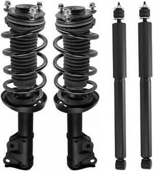 Quick Struts Front & Rear Shocks Fit 2006 - 2011 Honda Civic 172286 172287 5609