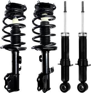 2X Front Pair Strut Assembly 2X Rear Struts Fit 2003 - 2008 TOYOTA MATRIX FWD