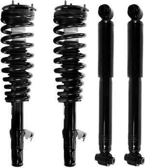 For 2006 - 2009 Ford Fusion / Mercury Milan 3.0L Front Loaded Struts Rear Shocks