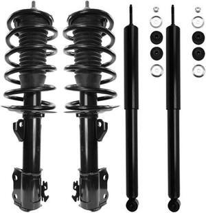 For 2012 2013 2014 2015 Toyota Prius C Front Complete Struts Rear Shocks Kit
