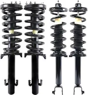 For 2009 2010 2011 2012 Acura TSX Front Rear Quick Strut & Coil Spring