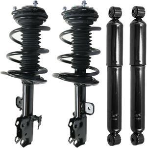 For Toyota RAV4 3.5L 2006 - 2012 Front Struts & Coil Spring Assembly Rear Shocks