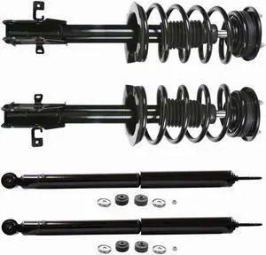 Front Complete Struts & Rear Shocks Kit For 2007 2008 2009 2010 Ford Edge AWD