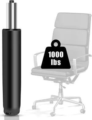 5.5 inch Office Chair Gas Lift Cylinder-Office Chair Replacement Parts,Universal Size Fits Most Chairs,Heavy Duty Gas Lift Hydraulic/Pneumatic Piston for Office Chair (Black)