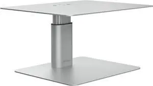 Monitor Stand Riser Adjustable Height - Computer Monitor Stand for Desk Ergonomic Aluminum Computer Desk Holder for iMac MacBook  HP and other Screen Displays Silver
