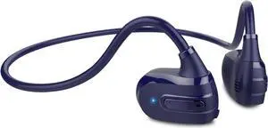 Golvery Open Ear Kids Headphones, Wireless Bluetooth 5.3 Headset for Phone/Kindle/Tablet, Safer Hearing Protection Children Earphones, Built-in Mic, Ultra-Light & Comfort Fit, 10H Playtime